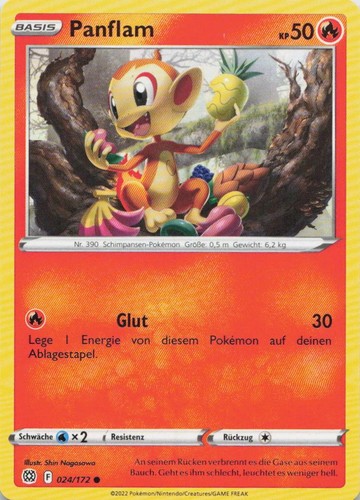 Pokémon panflam strahlende - panflam,