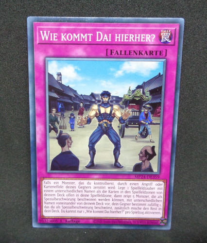 Wie kommt dai hierher - wie,