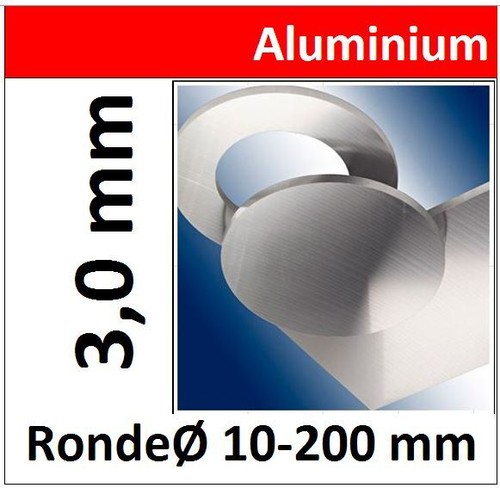 Alu ronde ø20 - Ø20-200x3,0mm, 1