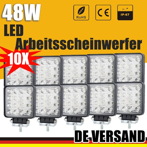 10x 48w led - 10x,