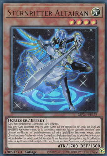 Yugioh sternritter altairan - yugioh,