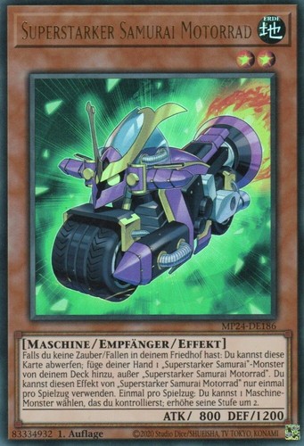 Yugioh superstarker samurai - yugioh,