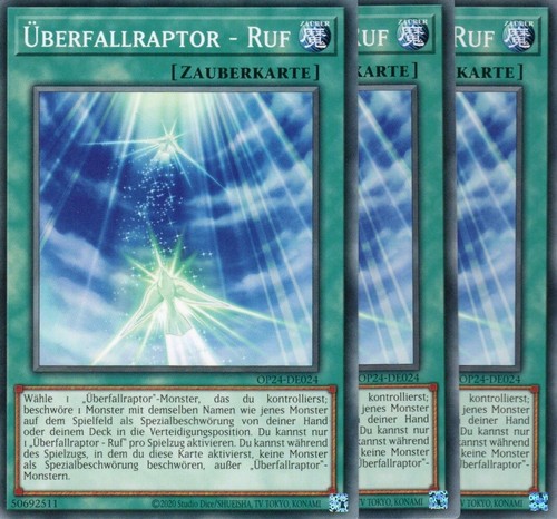 Yugioh überfallraptor - Überfallraptor,