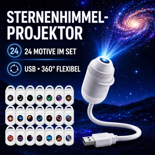 Galaxy projektor 24in - 5d,