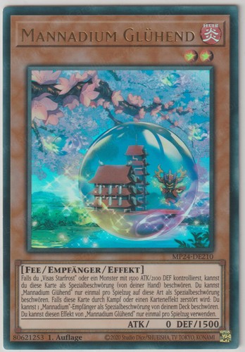 Mannadium glühend - yu-gi-oh!,