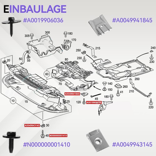 24x für mercedes - mercedes, w203