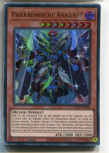Pharaonische ankunft - yu-gi-oh!,
