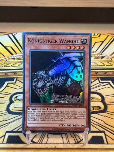 Yugioh königstiger wanghu - yugioh,
