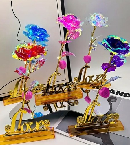 24karat vergoldete rose 24k - vergoldete,