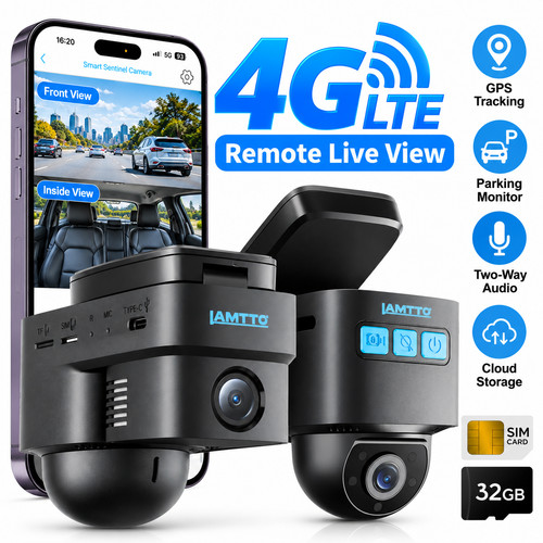 Lte dash cam auto - dash, vorne