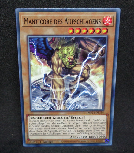 Manticore des aufschlagens - manticore,
