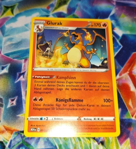 Pokemon glurak 001 015 - glurak, 001/015
